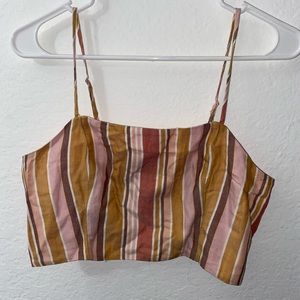Stripped crop top